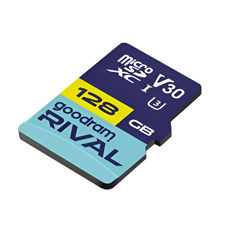 Карта памяти MicroSDXC 128GB UHS-I/U3 Class 10 Goodram RIVAL M3AA R100/W70MB/s + SD-adapter (GGSM3AA-1280R12)