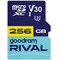 Фото - Карта пам`яті MicroSDXC 256GB UHS-I/U3 Class 10 Goodram RIVAL M3AA R100/W70MB/s + SD-adapter (GGSM3AA-2560R12) | click.ua