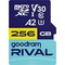 Фото - Карта пам`яті MicroSDXC 256GB UHS-I/U3 Class 10 Goodram RIVAL M2AA R170/W120MB/s + SD-adapter (GGSM2AA-2560R12) | click.ua
