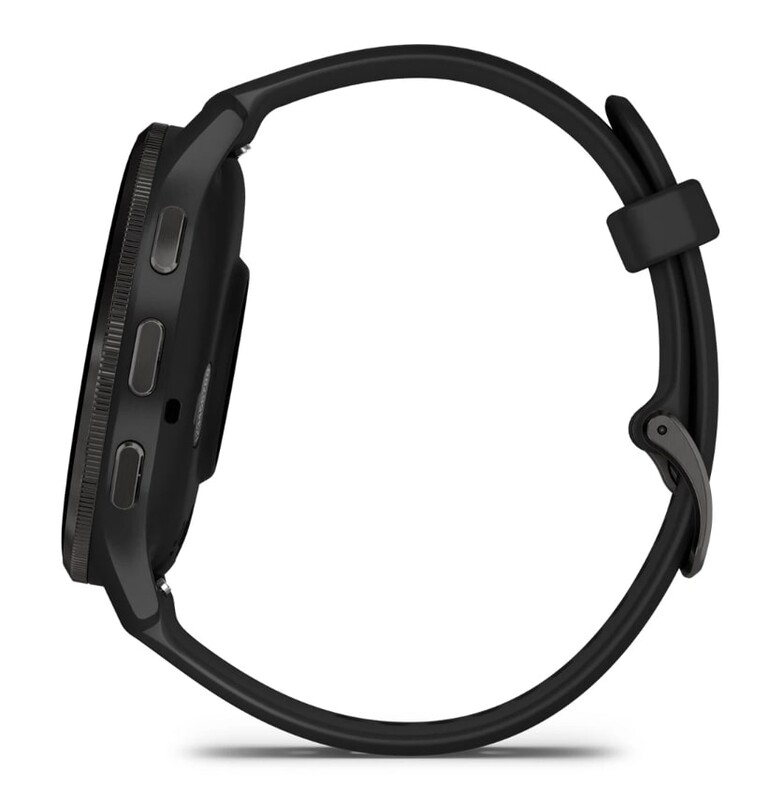 Смарт-годинник Garmin Venu 3 Slate Stainless Steel Bezel with Black Case and Silicone Band (010-02784-01)