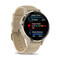 Фото - Смарт-годинник Garmin Venu 3S Soft Gold Stainless Steel Bezel with French Gray Case and Leather Band (010-02785-55) | click.ua