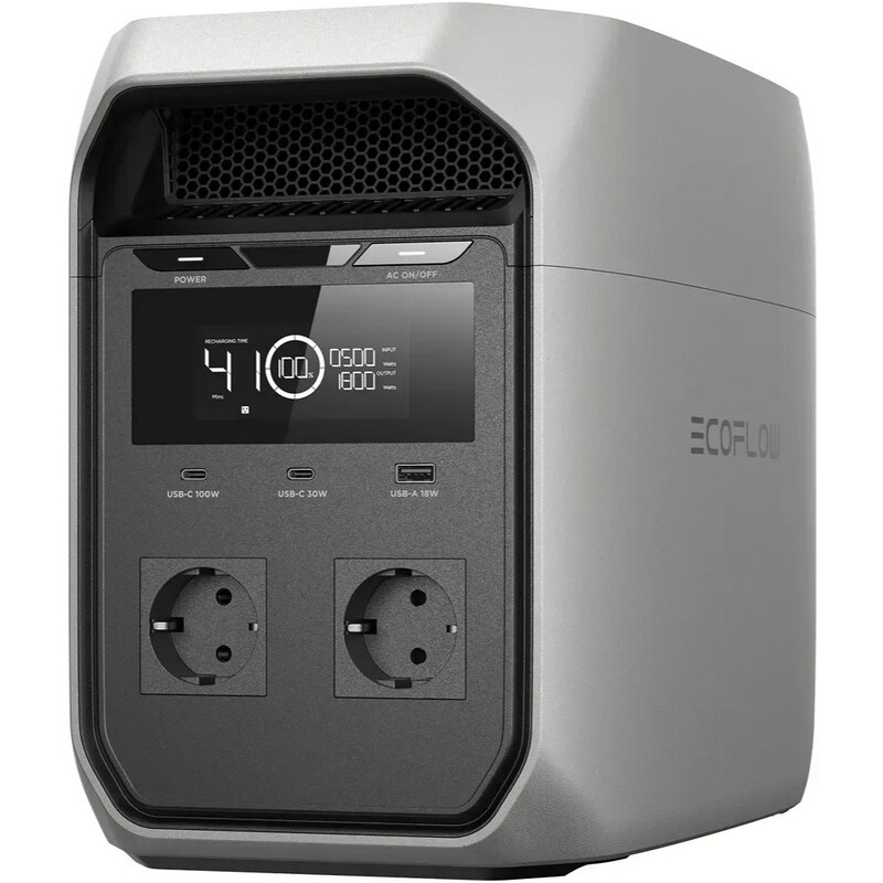 Зарядна станція EcoFlow Delta 3 Classic 1024Wh 1800W (EFDELTA3C-EU-CBox-L)