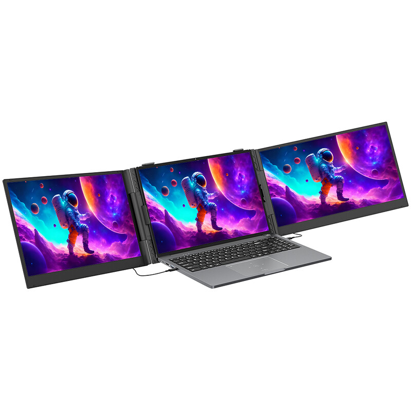 Монітор портативний Blackview 15.3" DCM8 Dual Screen (BVDCM8) IPS Grey