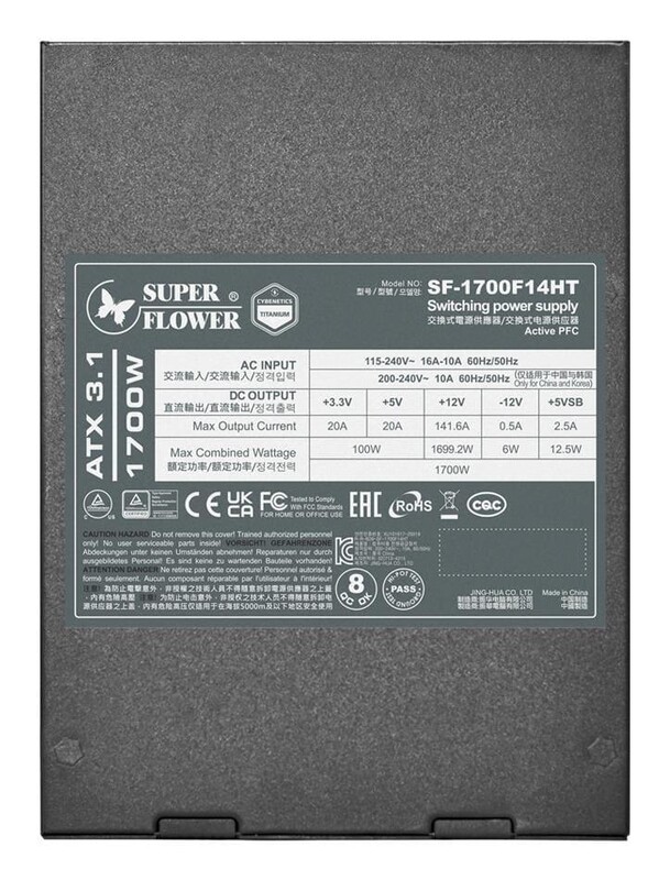 Блок питания Super Flower Leadex Titanium (SF-1700F14HT) 1700W