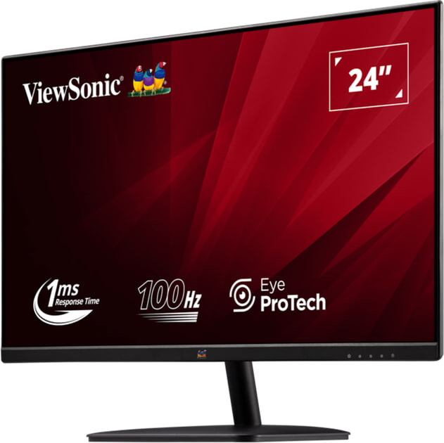 Монітор ViewSonic 24" VA2432-H-2 IPS Black 100Hz