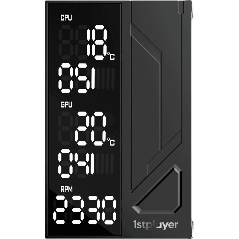 Кулер процесорний 1stPlayer FB12S-6 Black