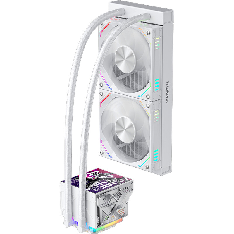 Система водяного охлаждения 1stPlayer FT-240 White