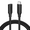 Фото - Кабель-подовжувач Ugreen US353 USB-C - USB-C (AM-AF), 1 м, Black (10387) | click.ua