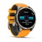 Фото - Смарт-часы Garmin Fenix 8 47mm AMOLED Sapphire Titanium with Spark Orange/Graphite Silicone Band (010-02904-11) | click.ua