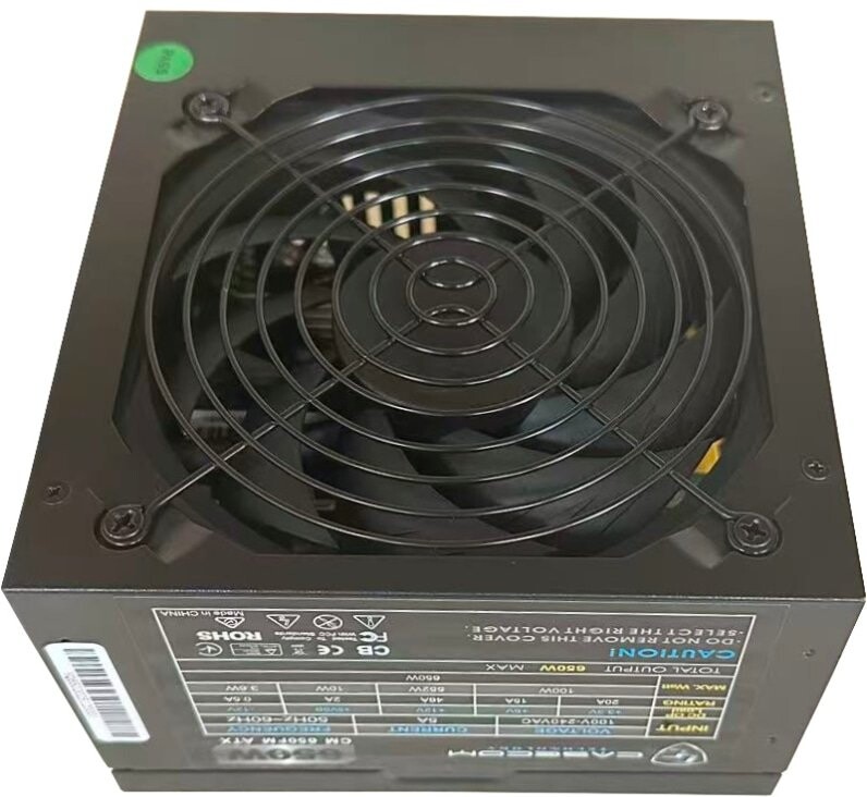 Блок питания CaseCom CM 650FM ATX 650W