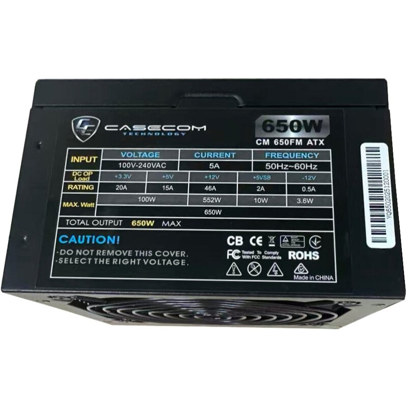 Блок питания CaseCom CM 650FM ATX 650W