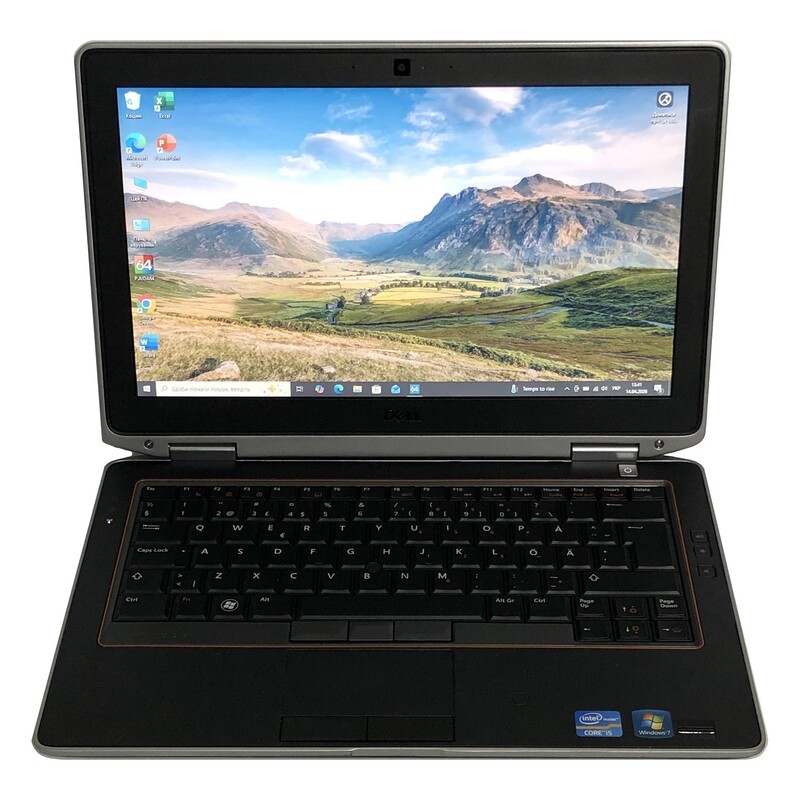 Ноутбук Dell Latitude E6320 / 13.3" (1366x768) / i5-2520M / 8GB / 320GB HDD / Win10Pro / Backlight / сканер відбитка - Б/в