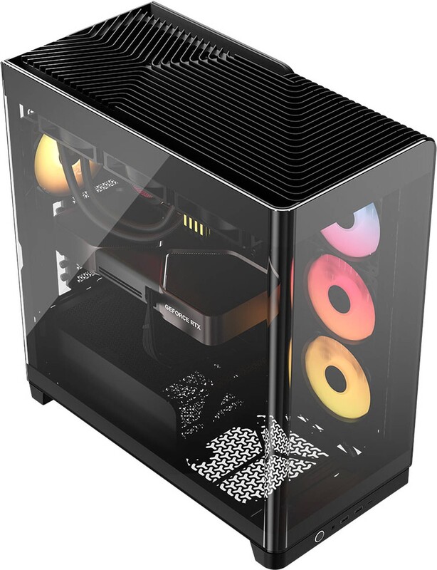 Корпус Corsair Frame 4500X RS-R ARGB Panoramic Glass Black (CC-9011314-WW)