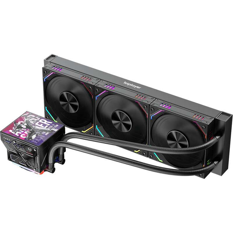 Система водяного охлаждения 1stPlayer FT-360 Black