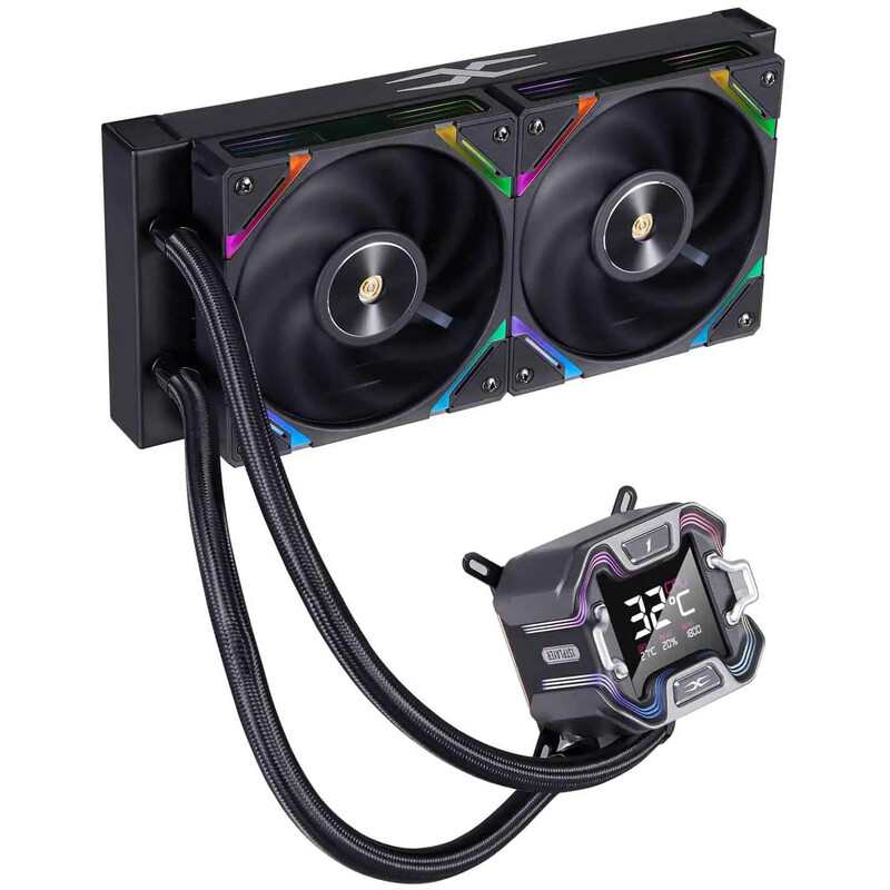 Система водяного охолодження 1stPlayer X-240E Black