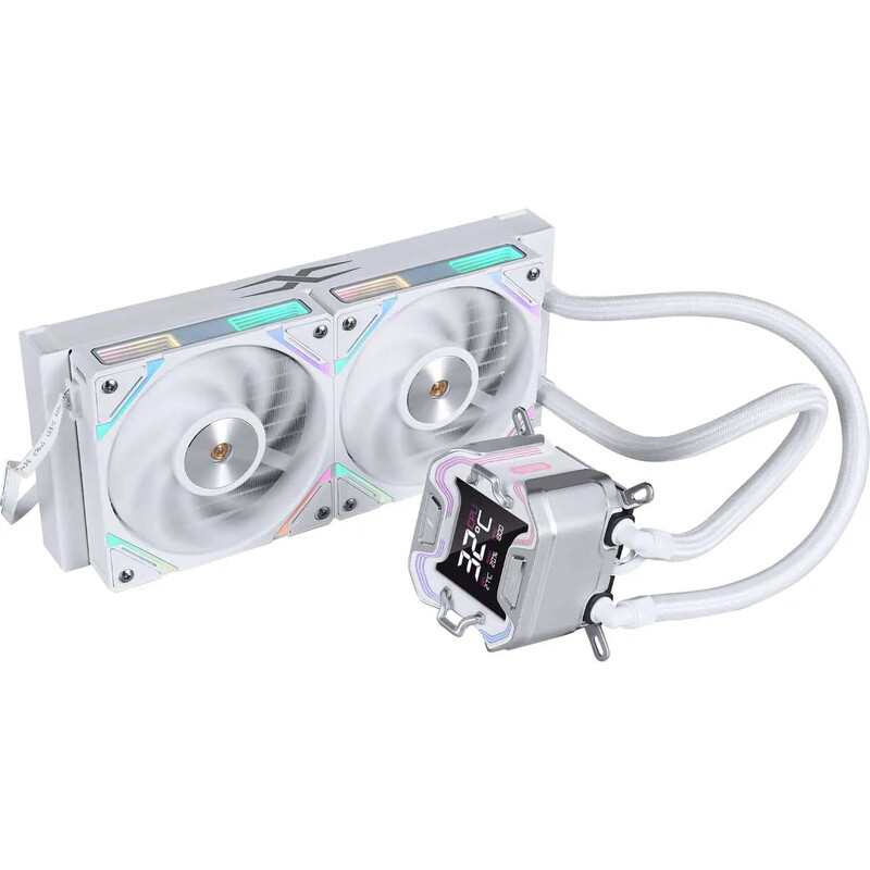 Система водяного охлаждения 1stPlayer X-240E White