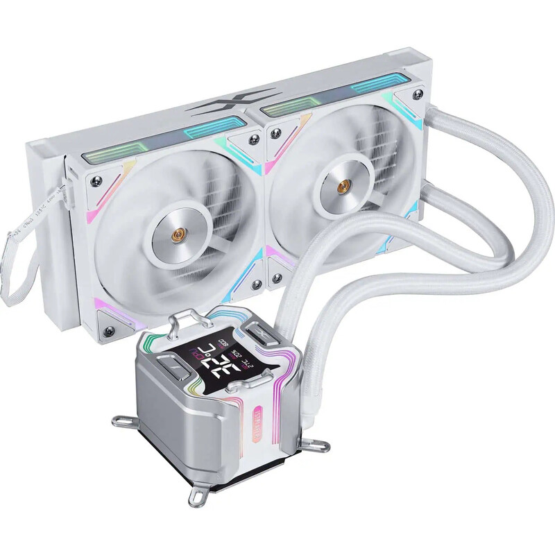 Система водяного охлаждения 1stPlayer X-240E White