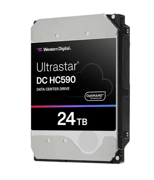 Накопитель HDD 3.5" SATA 24TB WD Ultrastar DC HC590 7200rpm (WUH722624ALE6L4)
