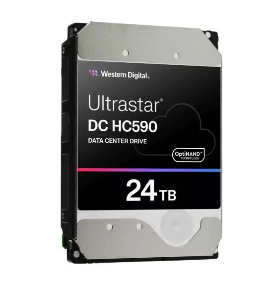Накопитель HDD 3.5" SATA 24TB WD Ultrastar DC HC590 7200rpm (WUH722624ALE6L4)