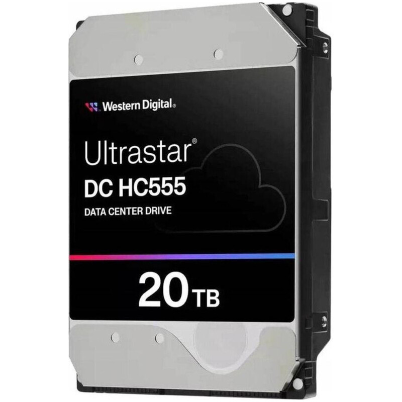 Накопитель HDD 3.5" SATA 20TB WD Ultrastar DC HC555 7200rpm (WUH722020CLE6L4)