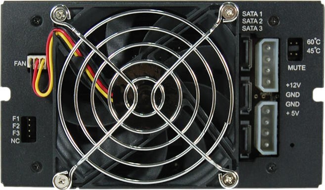 Бэкплейн Chieftec Hot-Swap Metal 2x5.25"/3x3.5" SATA (CMR-2131SAS)