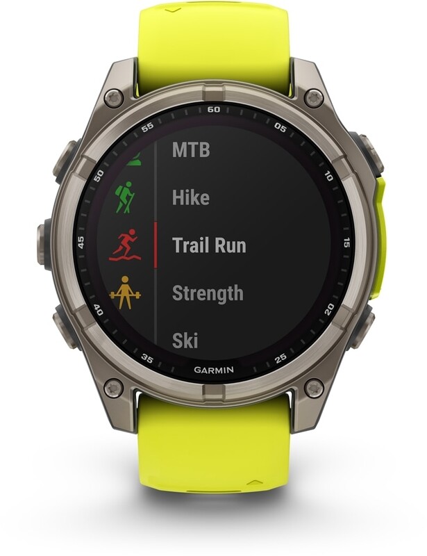 Смарт-часы Garmin Fenix 8 47mm Sapphire Solar Titanium with Amp Yellow/Graphite Silicone Band (010-02906-21)