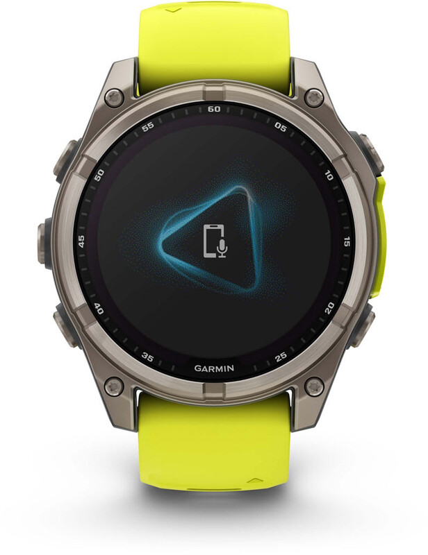 Смарт-часы Garmin Fenix 8 47mm Sapphire Solar Titanium with Amp Yellow/Graphite Silicone Band (010-02906-21)
