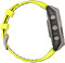 Фото - Смарт-часы Garmin Fenix 8 47mm Sapphire Solar Titanium with Amp Yellow/Graphite Silicone Band (010-02906-21) | click.ua