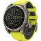 Фото - Смарт-часы Garmin Fenix 8 47mm Sapphire Solar Titanium with Amp Yellow/Graphite Silicone Band (010-02906-21) | click.ua