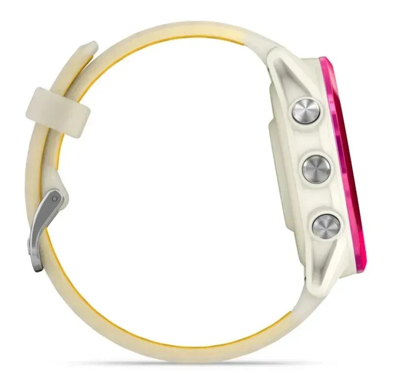 Смарт-годинник Garmin Forerunner 570 42mm Raspberry Aluminum with Translucent Bone/Mango (010-02970-02)