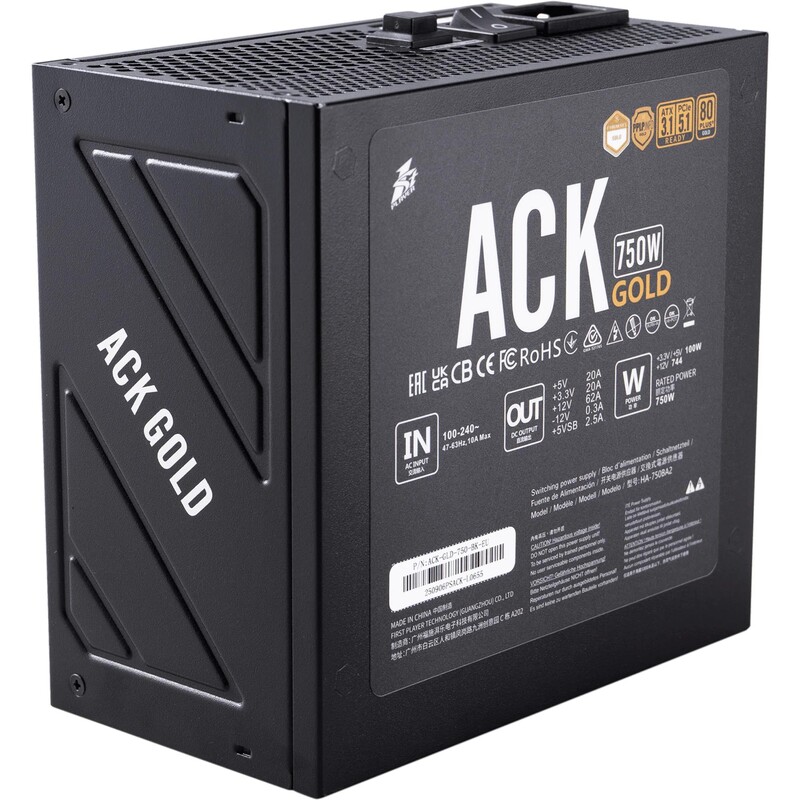 Блок питания 1stPlayer HA-750BA2 750W (ACK-GLD-750-BK-EU)