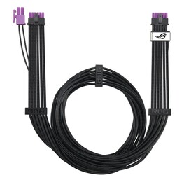 Кабель для відеокарти Asus ROG Equalizer 12V-2x6 ATX 3.1 & PCIe 5.1 Black (90YE00BN-B0QA00)