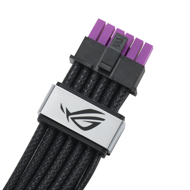 Кабель для видеокарты Asus ROG Equalizer 12V-2x6 ATX 3.1 & PCIe 5.1 Black (90YE00BN-B0QA00)