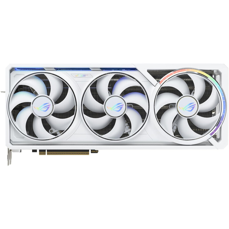 Видеокарта GF RTX 5090 32GB GDDR7 ROG Astral White OC Asus (ROG-ASTRAL-RTX5090-O32G-WHITE)