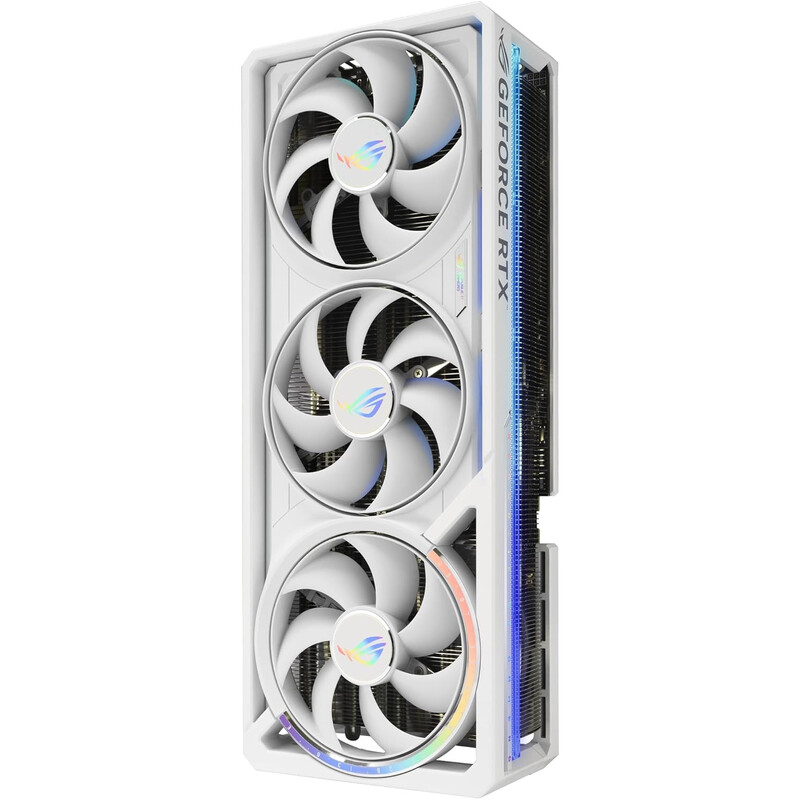 Видеокарта GF RTX 5090 32GB GDDR7 ROG Astral White OC Asus (ROG-ASTRAL-RTX5090-O32G-WHITE)