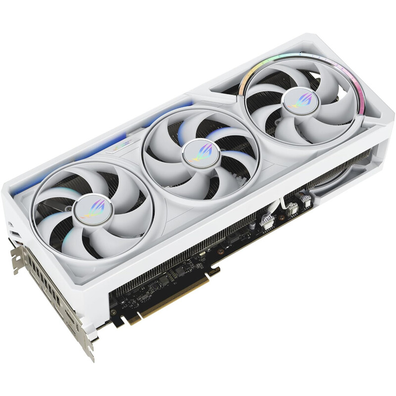Видеокарта GF RTX 5090 32GB GDDR7 ROG Astral White OC Asus (ROG-ASTRAL-RTX5090-O32G-WHITE)