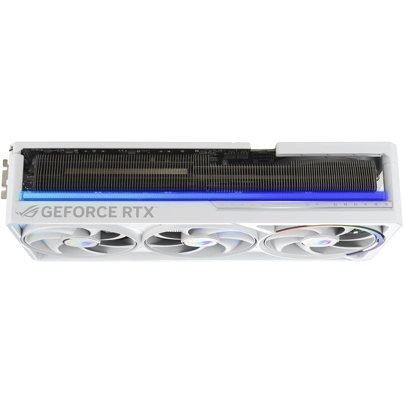 Видеокарта GF RTX 5090 32GB GDDR7 ROG Astral White OC Asus (ROG-ASTRAL-RTX5090-O32G-WHITE)