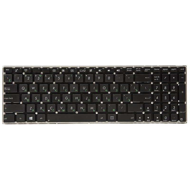 Клавіатура PowerPlant для ноутбука Asus X553MA, X554LA чорна, без фрейму (KB310128)