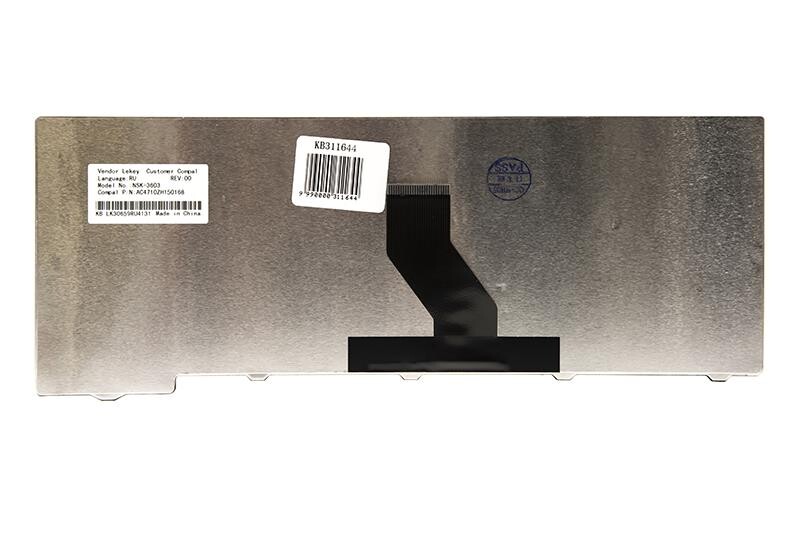 Клавіатура PowerPlant для ноутбука Acer Aspire 4210, 4430 чорний, чорний фрейм (KB311644)