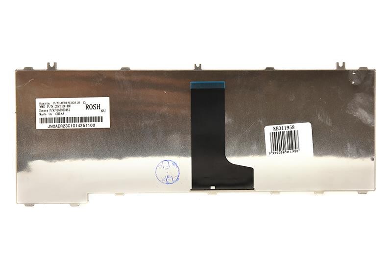 Клавиатура PowerPlant для ноутбука Toshiba Satellite L600 черный, черный фрейм (KB311958)