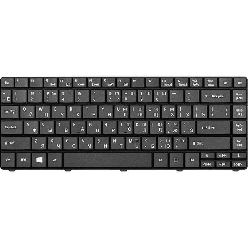 Клавиатура PowerPlant для ноутбука Acer Aspire E1-421, TravelMate 8331 черный (KB311231)