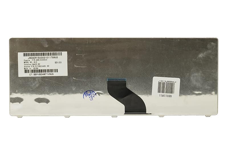 Клавіатура PowerPlant для ноутбука Acer Aspire 3810 чорний, чорний фрейм (KB311811)