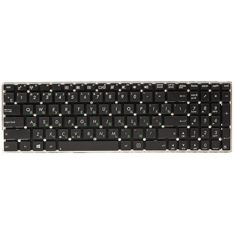 Клавиатура PowerPlant для ноутбука Asus F551, X551 черный, без фрейма (KB310104)