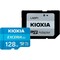 Фото - Карта пам`ятi MicroSDXC 128GB UHS-I/U3 Class 10 Kioxia Exceria G2 R100/W50MB/s + SD Adapter (LMEX2L128GG2) | click.ua