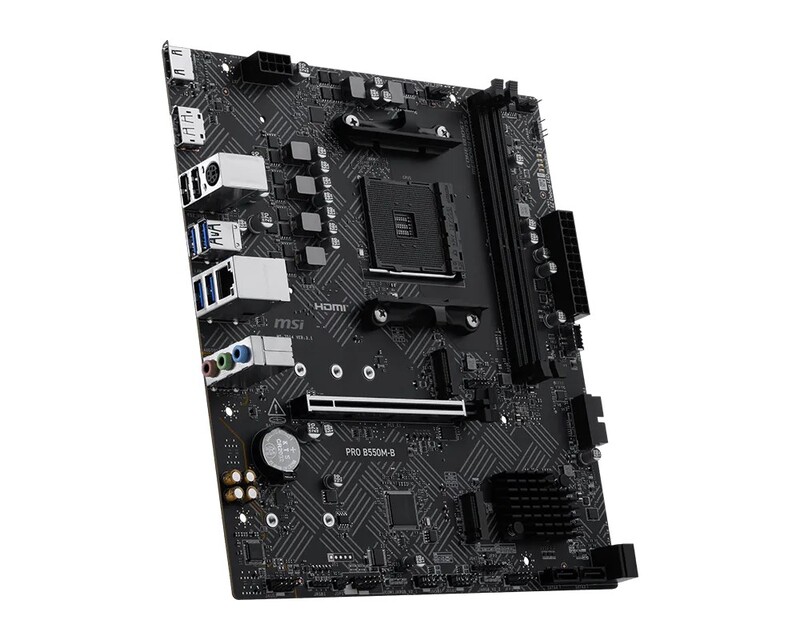 Материнська плата MSI Pro B550M-B Socket AM4