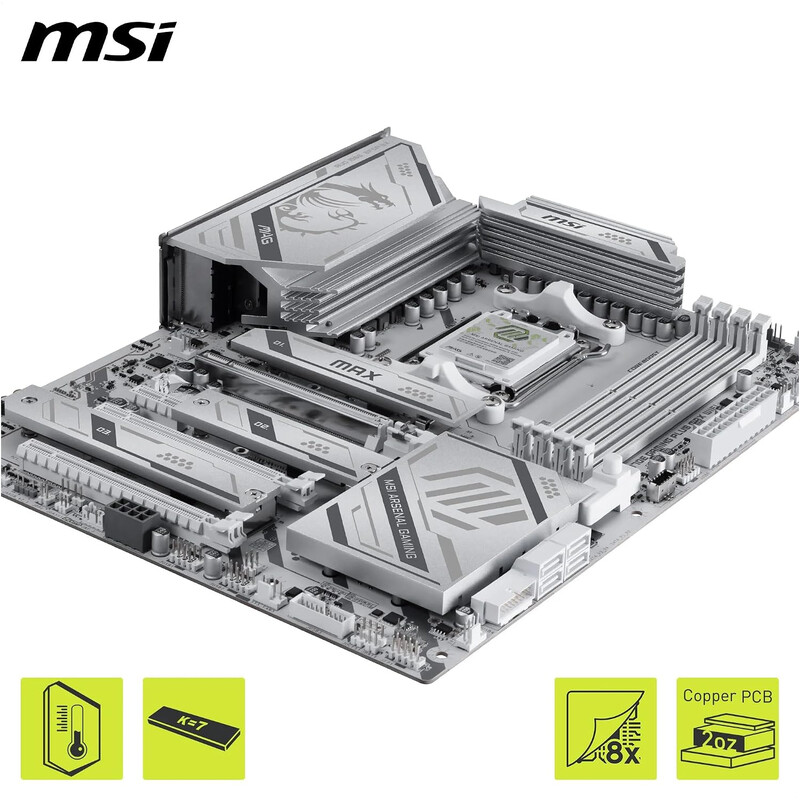 Материнская плата MSI MAG X870E Gaming Plus Max WiFi Socket AM5