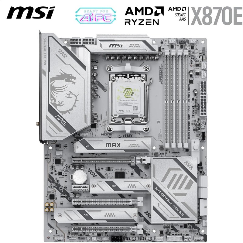 Материнская плата MSI MAG X870E Gaming Plus Max WiFi Socket AM5