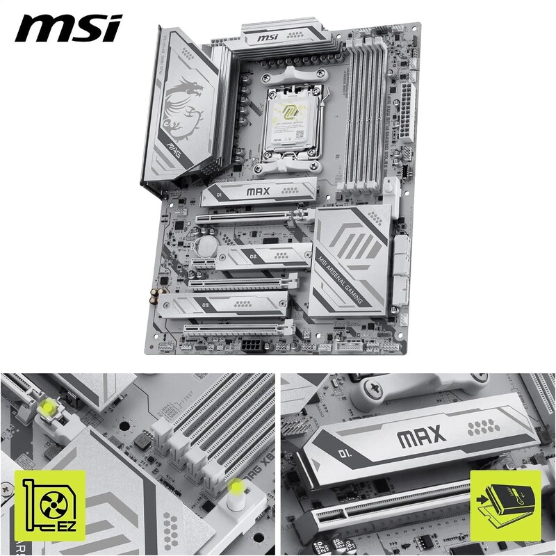 Материнская плата MSI MAG X870E Gaming Plus Max WiFi Socket AM5