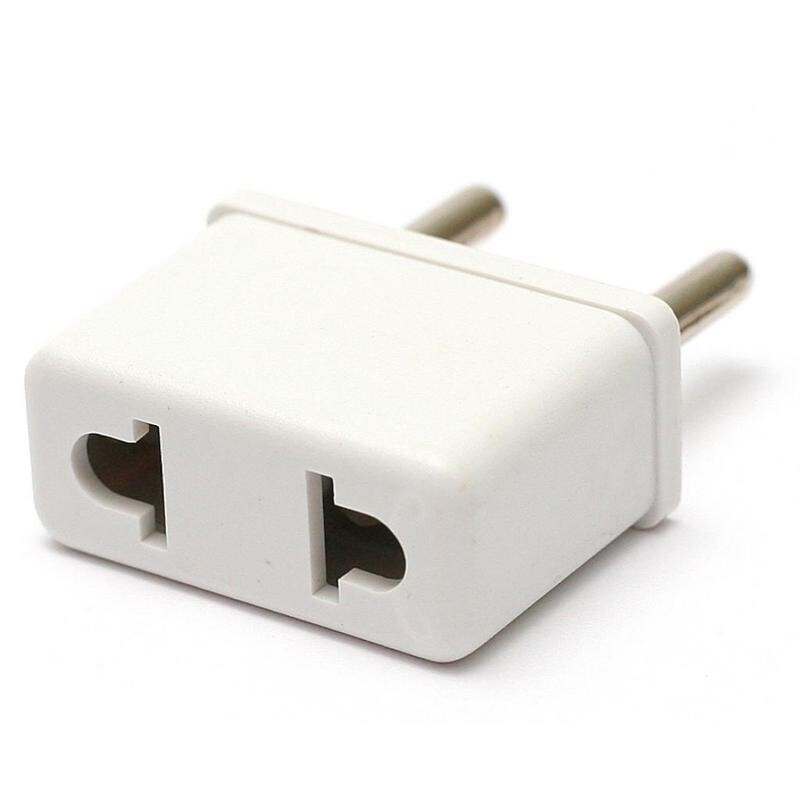 Адаптер PowerPlant US - EU White (DV00DV0023)