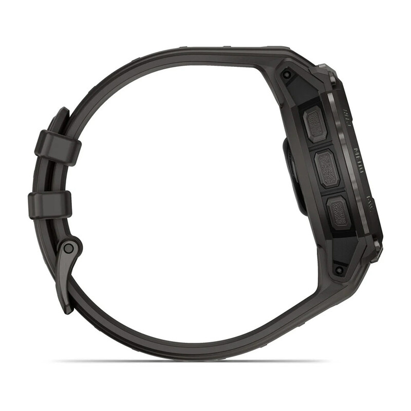 Смарт-годинник Garmin Instinct Crossover AMOLED Charcoal Grey with Charcoal Grey Silicone (010-03398-00)